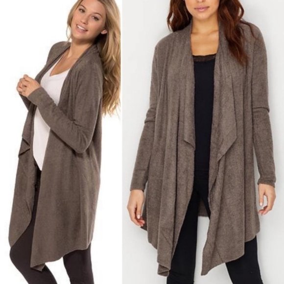 Barefoot Dreams Sweaters - Barefoot Dreams Bamboo Chic Lite Calypso Cardigan Wrap Small/Medium